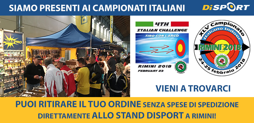 SIAMO PRESENTI AI CAMPIONATI ITALIANI INDOOR RIMINI 2018