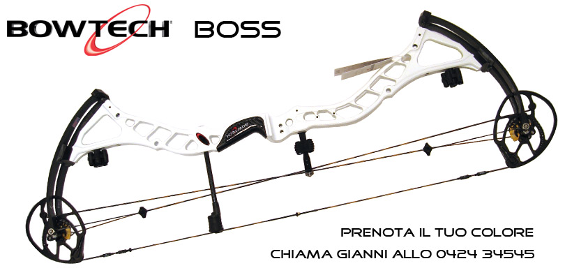 Bowtech Boss White Color