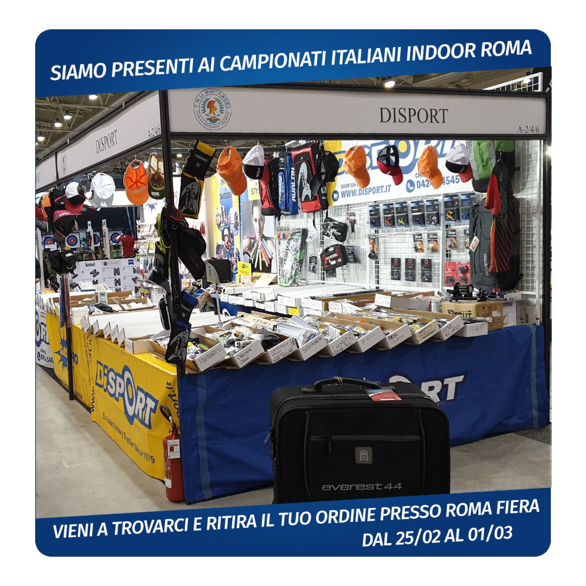 SIAMO PRESENTI A ROMA FIERA 2026