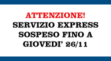 Servizio Express sospeso