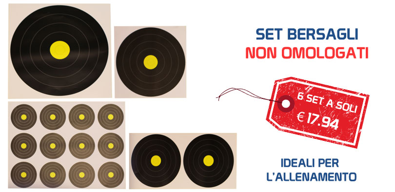 Set bersagli da allenamento