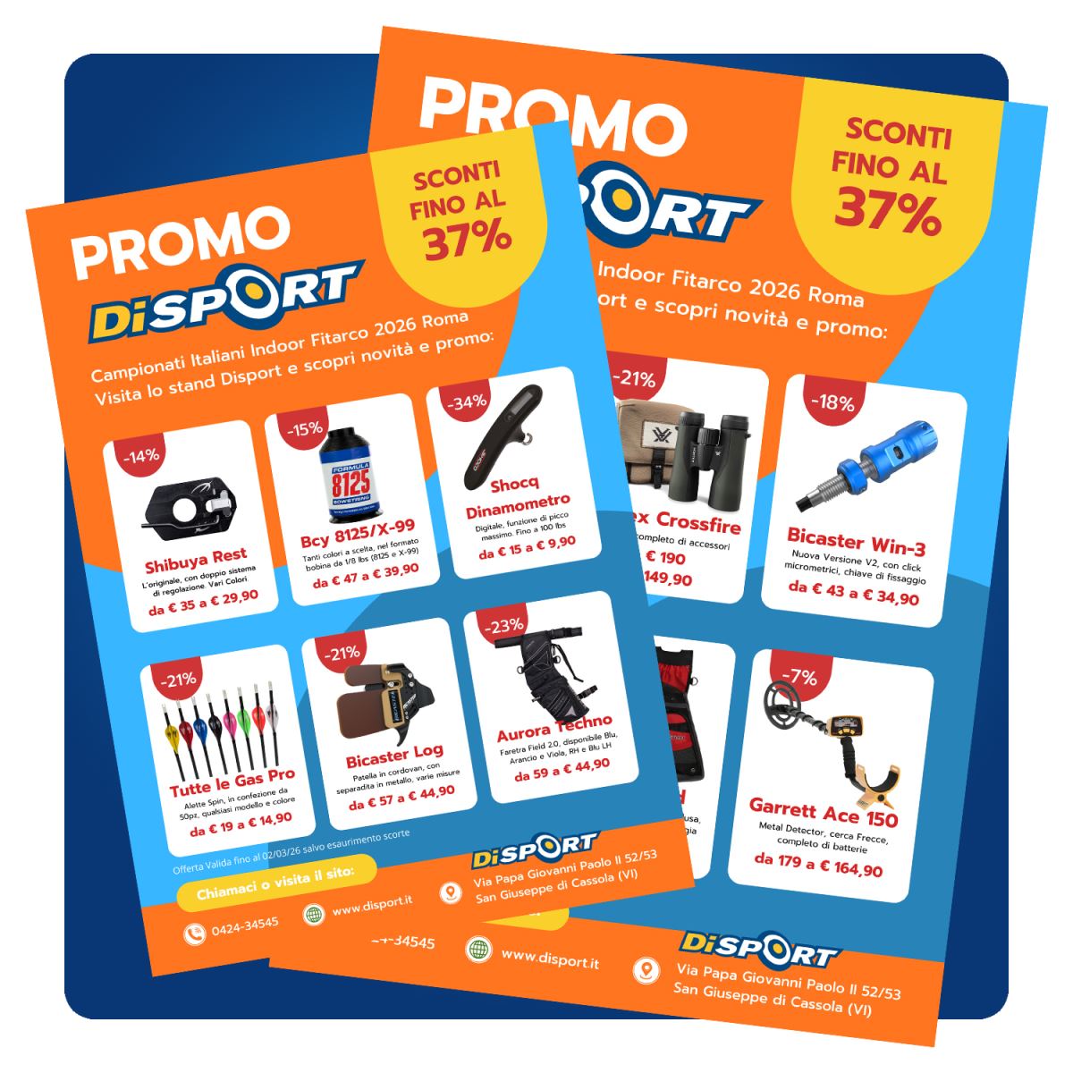 SPECIAL OFFER FOR INDOOR NATIONAL