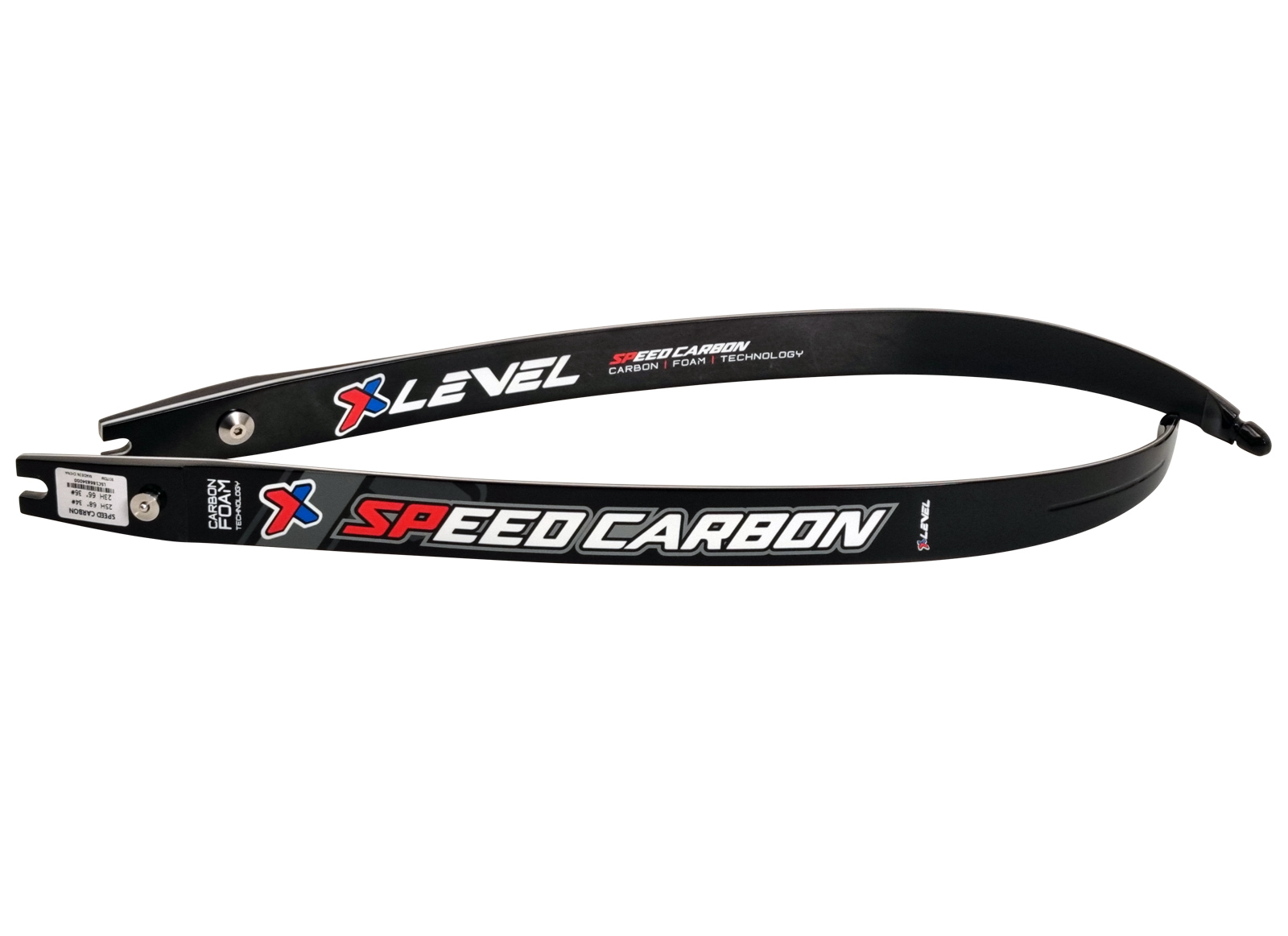 X-LEVEL LIMBS FOR OLYMPIC BOW AND BAREBOW SPEED CARBON