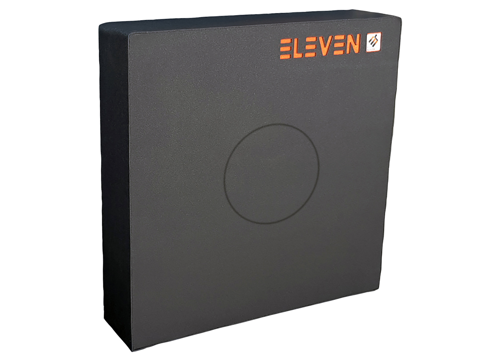 ELEVEN BATTIFRECCIA POLYFOAM 125 X 125 X 22cm 1 SPOT 1 X 37.5MM BLACK