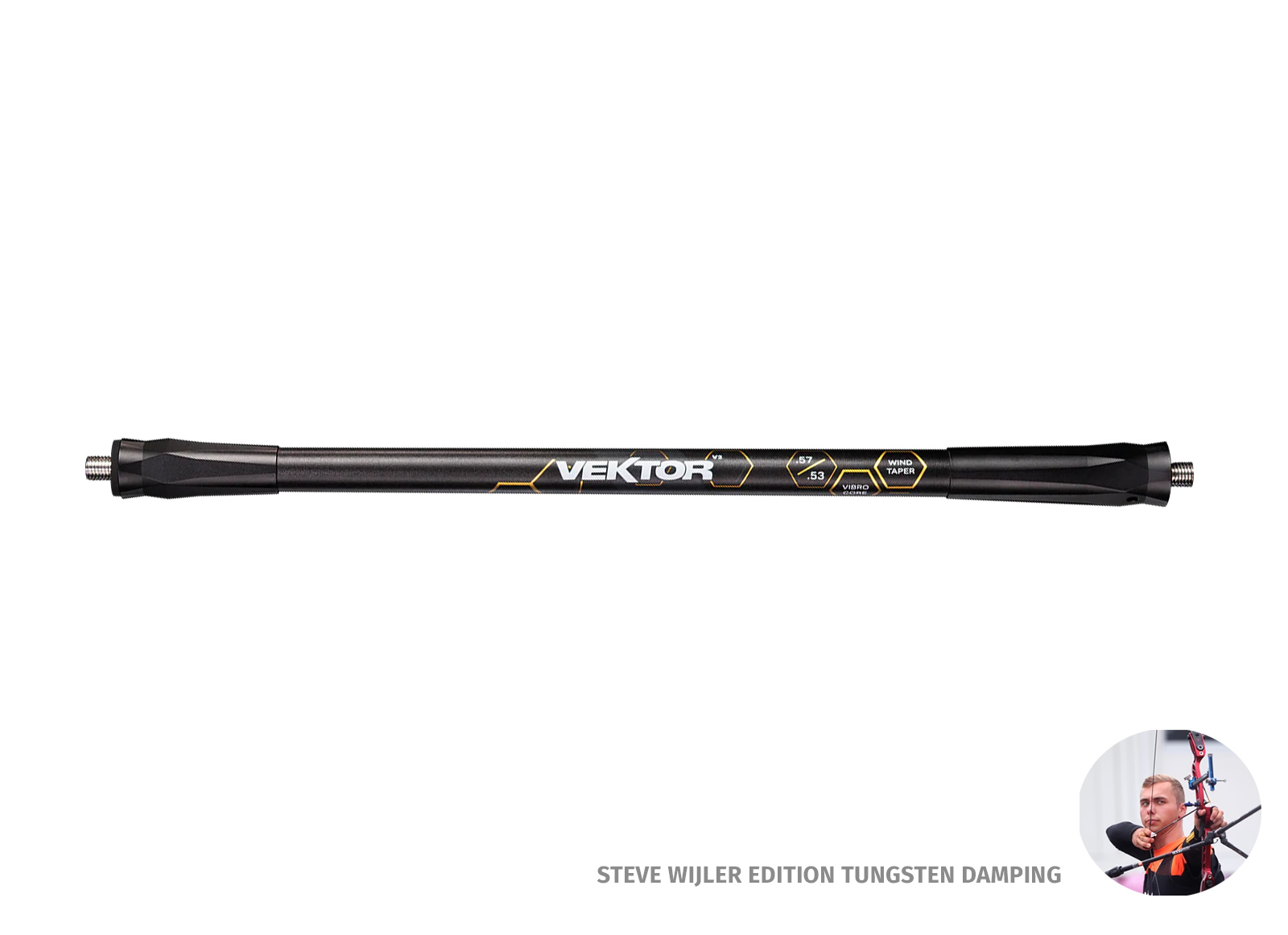 RAMRODS STABILIZZATORE LATERALE VEKTOR 2 TUNGSTEN DAMPING