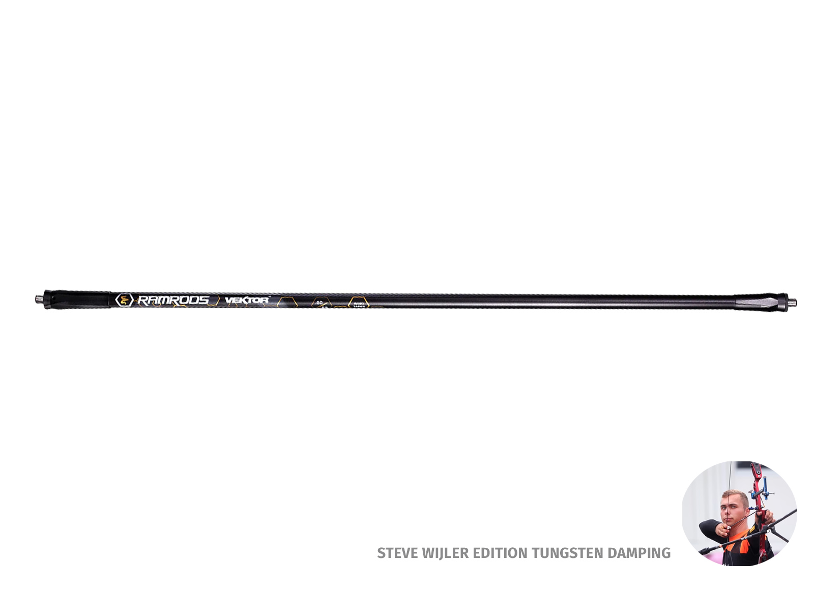 RAMRODS STABILIZZATORE CENTRALE VEKTOR 2 TUNGSTEN DAMPING
