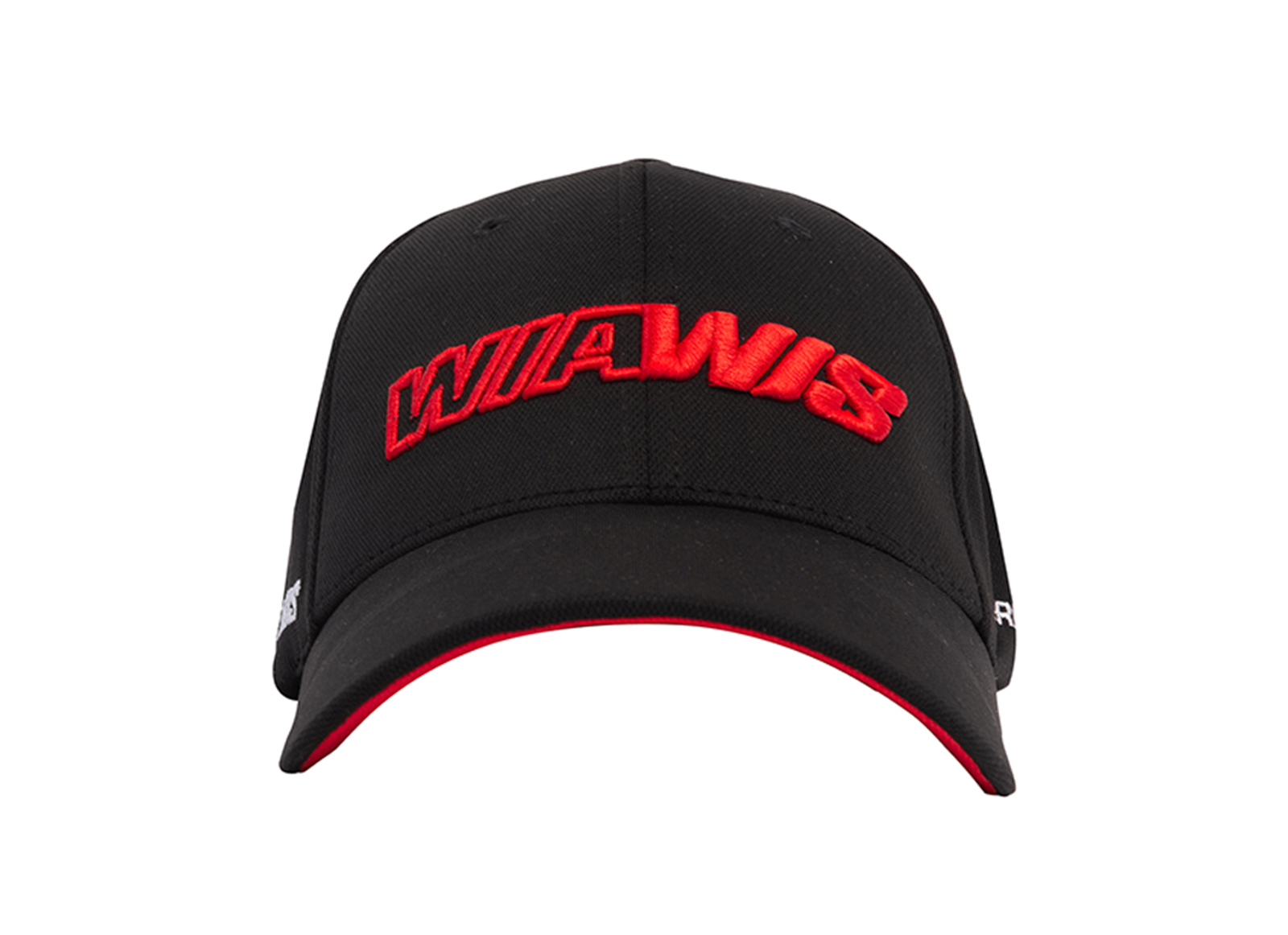 WIAWIS OFFICAL FOLDING CAP BLACK/RED