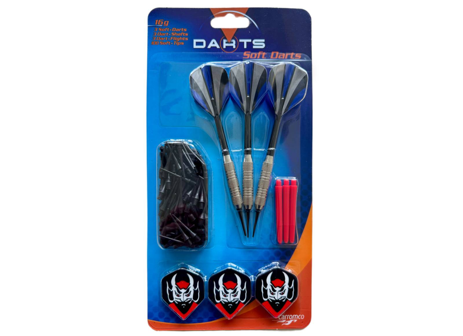CARROMCO SET 3 FRECCETTE CON PUNTE DI RICAMBIO