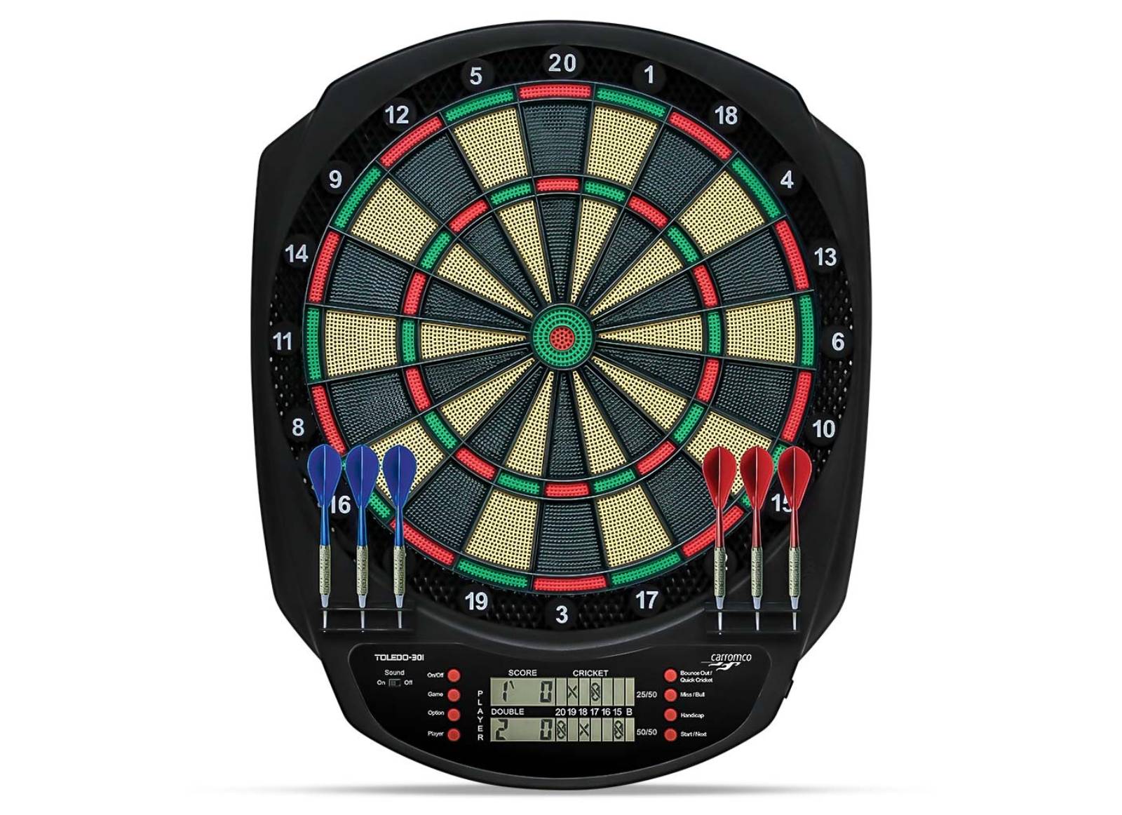 CARROMCO TOLEDO-301 ELECTRONIC TARGET WITH DISPLAY
