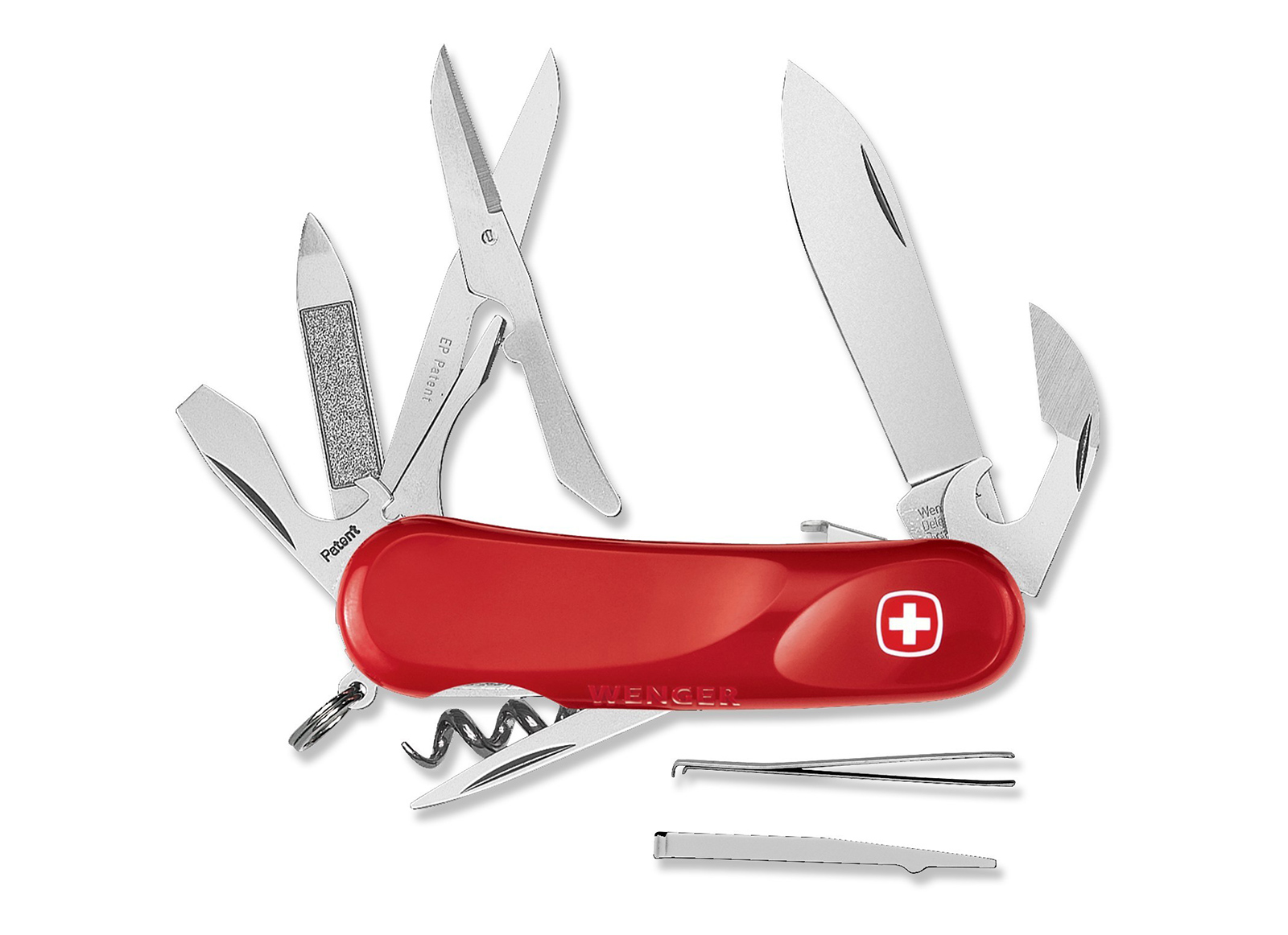  Victorinox Swiss Army Evolution 10 Medium Pocket Knife Red 85  mm : Tools & Home Improvement