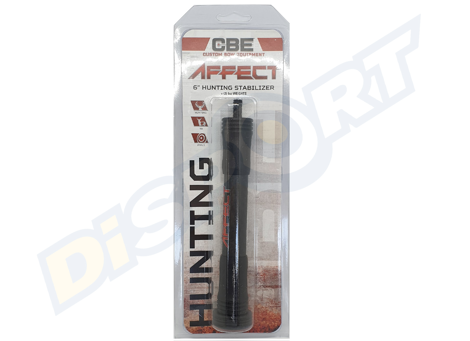 CBE AFFECT 3D/HUNTING STABILIZER 6''