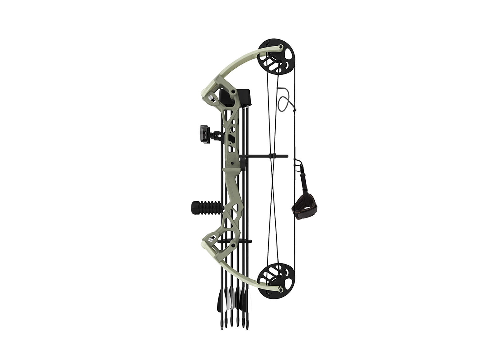 SANLIDA COMPOUND DRAGON X6 15-30# -19''-28'' - 75% LET-OFF RH WILDERNESS GREEN PACKAGE