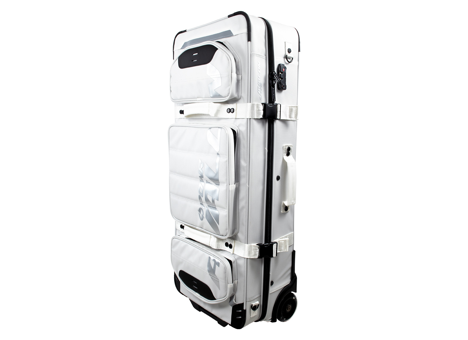 AVALON BORSA TROLLEY POWR RECURVE WHITE CON RUOTE 98X40X30CM