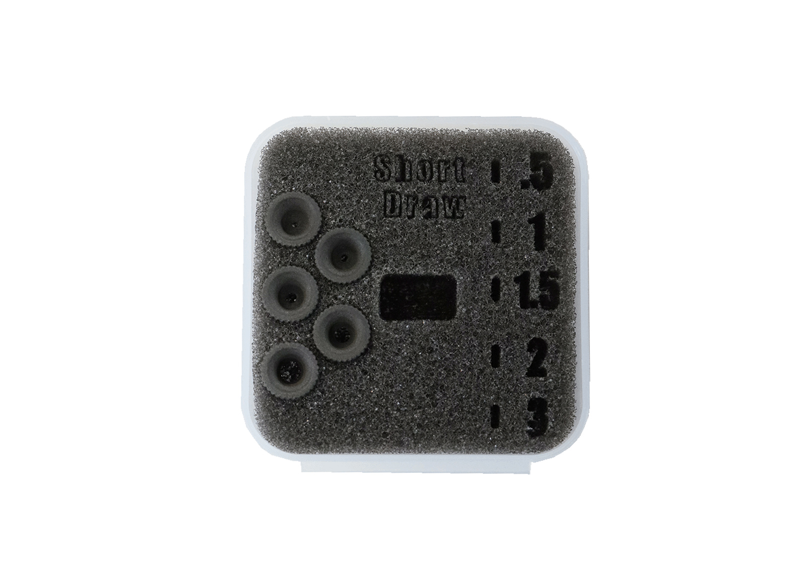 SPECIALTY ARCHERY SHORT DRAW PEEP APERTURE KIT 5PCS