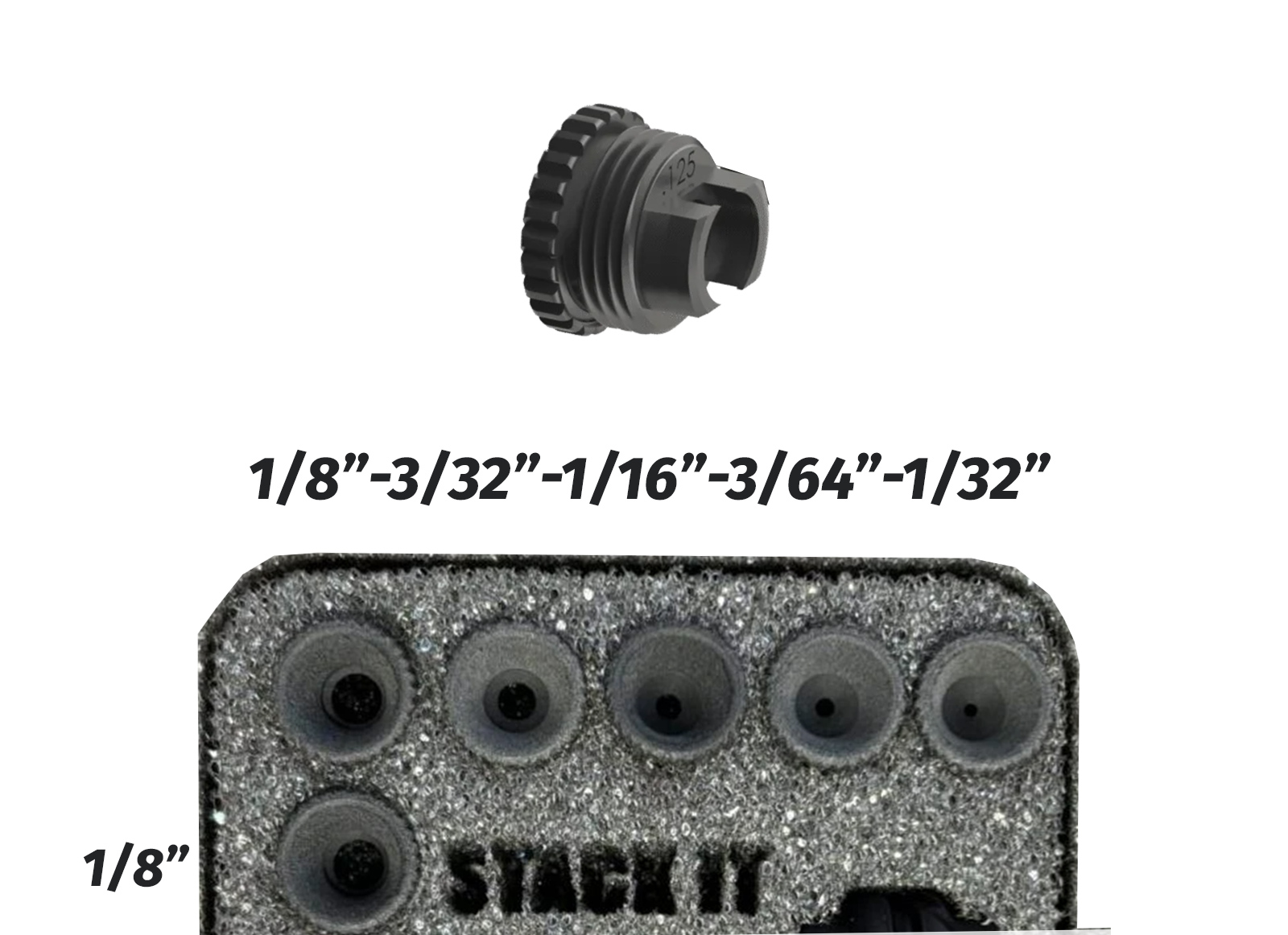 SPECIALTY ARCHERY STACK IT APERTURE KIT 5+1
