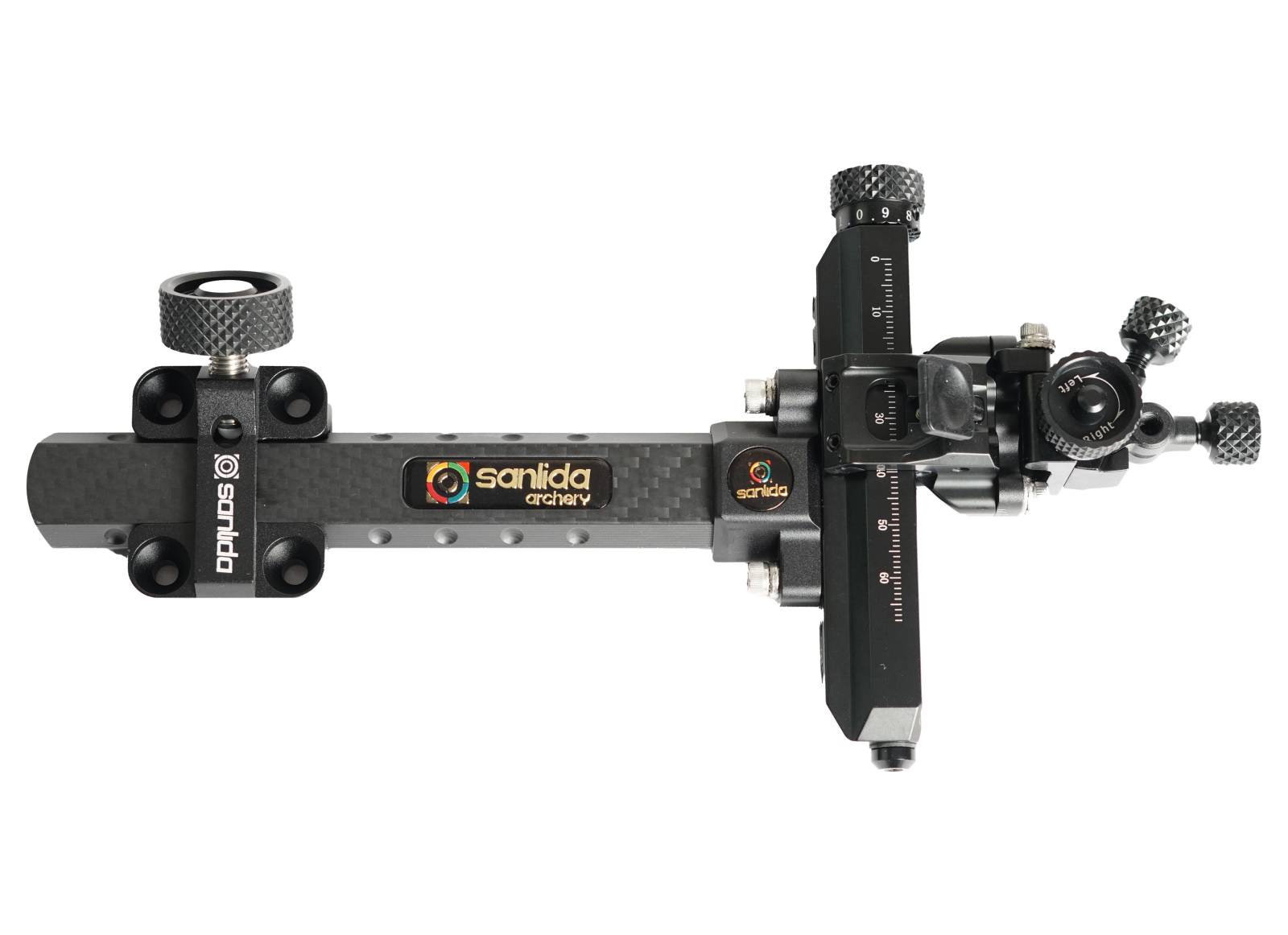 SANLIDA COMPOUND SIGHT HERO 10 II 6'' EXTENSION RH BLACK