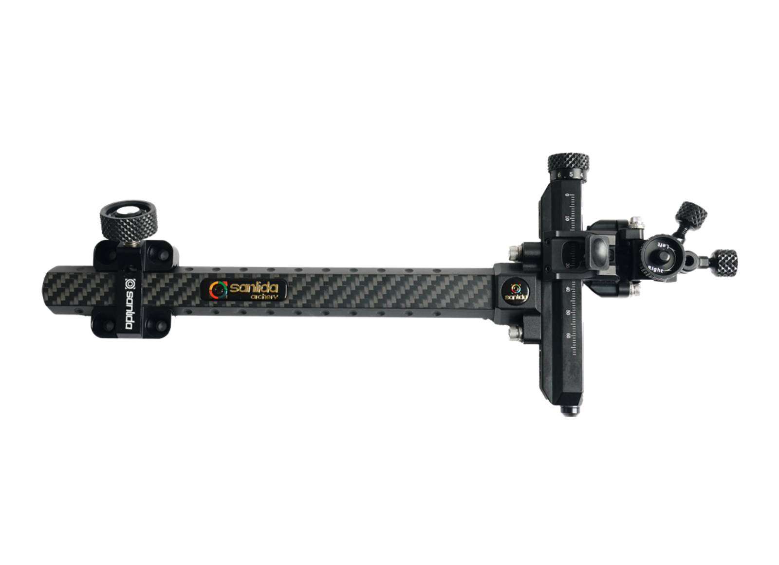 SANLIDA MIRINO COMPOUND HERO 10 II 9'' ESTENSIONE RH BLACK