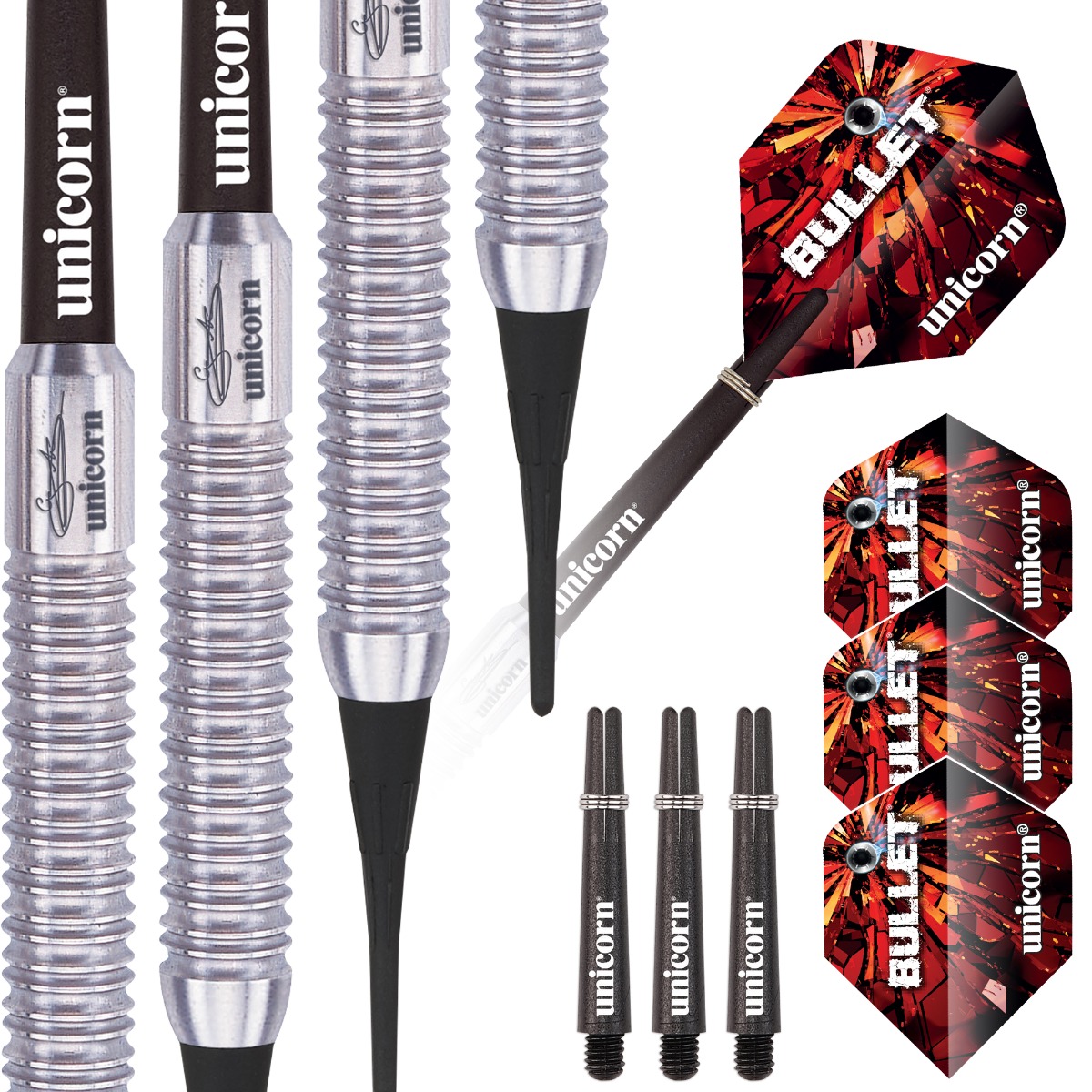 UNICORN FRECCETTE BULLET S1 STAINLESS STEEL - GARY ANDERSON SOFT TIP