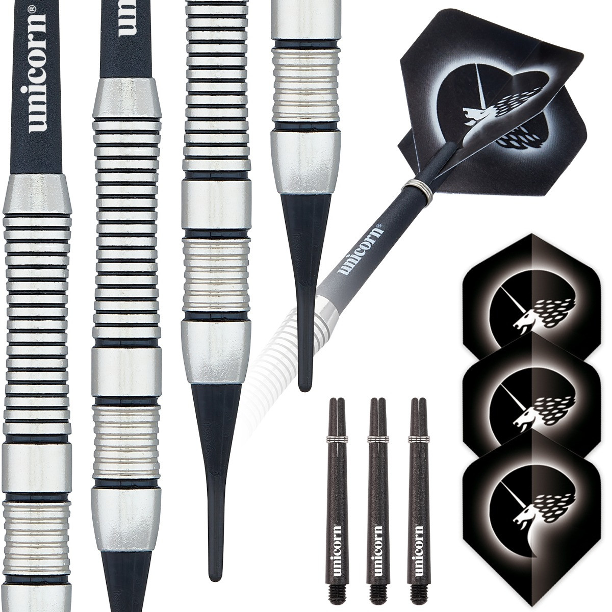 UNICORN FRECCETTE CORE PLUS SATINLUX - SOFT TIPS