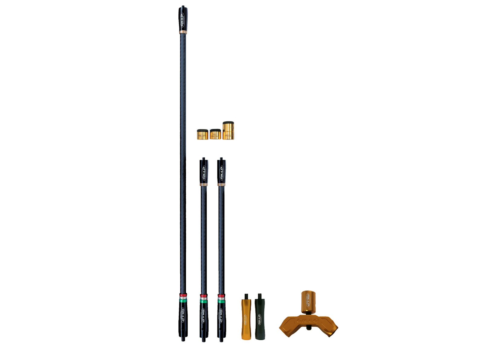 GILLO KIT STABILIZZAZIONE COMPLETA GS13 CON V-BAR IN ALLUMINIO