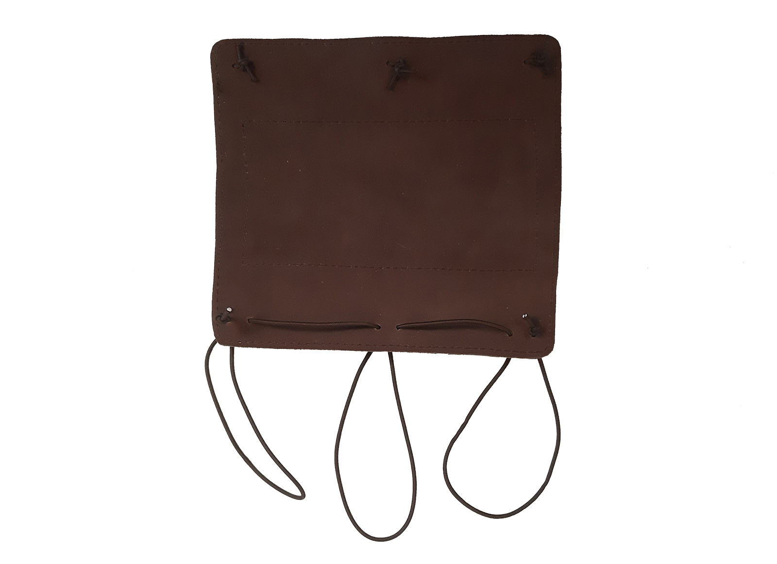 ALPEN ARCHERY TRADITIONAL ARMGUARD IN DARK BROWN LEATHER